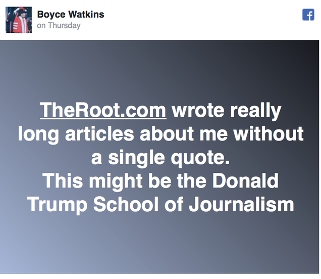 Facebook via Boyce Watkins